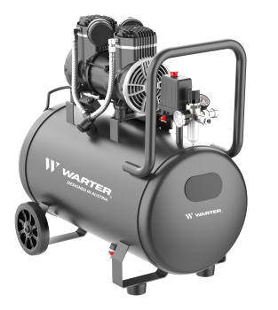 WARTER WC50 PRO 50L Flüsterkompressor Set